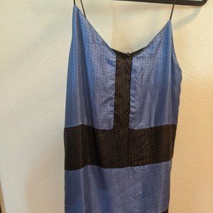 Rag & Bone Sleeveless Polka Dot Shift Tunic/Mini